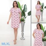 Koszule nocne DAMSKA TURECKA_size m-xl_paczka 12szt_mixkolor