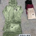 Komplety welurowe Damskie _ Size XL-4XL_ paczka 12szt_MIX kolor 1226288