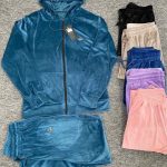 Komplety welurowe Damskie _ Size S-2XL_ paczka 12szt_MIX kolor 1226290