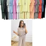 Komplety DAMSKA _size uni_paczka 12 szt_mixkolor 1226379