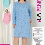 Koszule nocne DAMSKA TURECKA_size xl-4xl_paczka 12szt_mixkolor 1226971