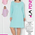 Koszule nocne DAMSKA TURECKA_size xl-4xl_paczka 12szt_mixkolor 1226973