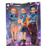 ZESTAW LALEK KPOP DEMON HUNTERS ŁOWCZYNIE DEMONÓW GRAJĄCE LALKI FUGURKI 1227340