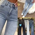 Jeansy Damskie _ Size 34-42_ paczka 12szt_1KOLOR 1229336