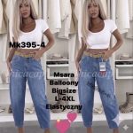 Jeansy Damskie M’sara_ Size L-4XL_ paczka 10szt_ 1229345