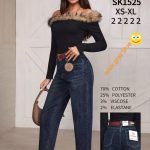 Jeansy Damskie M’sara_ Size XS-XL_ paczka 10szt_ 1229358
