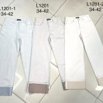 Jeansy Damskie _ Size 34-42_ paczka 10szt_1kolor 1229377