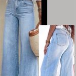 Jeansy Damskie  _ Size XS-XL_ paczka 12szt_[bez pasek] 1229501