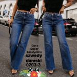 Jeansy Damskie  _ Size 36-44_ paczka 10szt_ 1229519