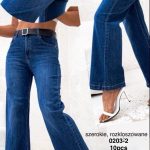 Jeansy Damskie  _ Size S-2XL_ paczka 10szt_[bez pasek] 1229524