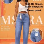 Jeansy Damskie M’sara _ Size xs-xl_ paczka 10szt_ 1229552