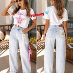 Jeansy Damskie  _ size 40-48 _paczka 10szt_ 1229701