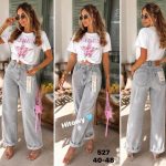 Jeansy Damskie  _ size 40-48 _paczka 10szt_ 1229703