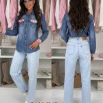 Jeansy Damskie _ size 40-48 _paczka 10szt_ 1229708