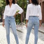 Jeansy Damskie _ size 38-48 _paczka 10szt_ 1229726