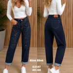 Jeansy Damskie _ Size 40-48_ paczka 12szt_ 1229734