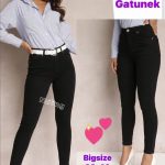 Jeansy Damskie _ size 38-48 _paczka 12szt_[ bez paszka] 1229758