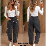 Jeansy Damskie _ size 44-54 _paczka 12szt_ 1229761