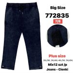 Jeansy Damskie _ size 2-6XL _paczka 12szt_MIX kolor 1229772