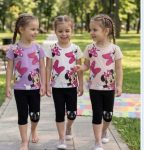 Komplety DZIECIĘCA size 9-24M _ paczka 4szt _1 kolor