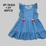 Sukienki DZIECIĘCA size 1-5 lat_ paczka 10szt _1 kolor 3323738