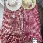 Sukienki DZIECIĘCA size 6-10 lat _ paczka 5szt _1 kolor 3323746