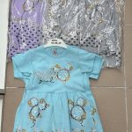 Sukienki DZIECIĘCA size 2-5 lat _ paczka 4szt _1 kolor 3323747