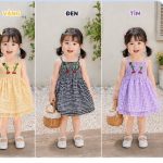 Sukienki DZIECIĘCA size 4-8 lat _ paczka 4szt _1 kolor 3323762