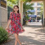 Sukienki DZIECIĘCA size 3-10 lat _ paczka 5szt _1 kolor 3323768