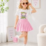 Sukienki DZIECIĘCA size 4-14 lat _ paczka 6szt _1 kolor 3323776