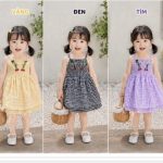 Sukienki DZIECIĘCA size 5-8 lat_ paczka 4szt _1 kolor 3323888
