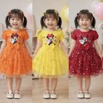 Sukienki DZIECIĘCA size 3-6 lat_ paczka 4szt _1 kolor 3323890