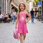 Sukienki DZIECIĘCA size 4-14 lat_ paczka 6szt _1 kolor 3323893