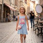 Sukienki DZIECIĘCA size 4-14 lat_ paczka 6szt _1 kolor 3323896