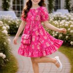 Sukienki DZIECIĘCA size 4-14 lat_ paczka 6szt _1 kolor 3323903