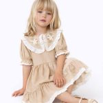 Sukienki DZIECIĘCA size 3-10 lat_ paczka 5szt _1 kolor 3323915