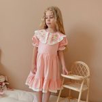 Sukienki DZIECIĘCA size 3-10 lat_ paczka 5szt _1 kolor 3323916