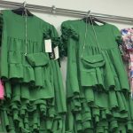 Sukienki DZIECIĘCA size 4-14 lat_ paczka 6szt _1 kolor 3323920