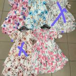 Sukienki DZIECIĘCA size 4-14 lat_ paczka 6szt _1 kolor 3323925