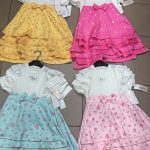 Sukienki DZIECIĘCA size 4-14 lat_ paczka 6szt _1 kolor 3323928