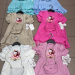 Sukienki DZIECIĘCA size 4-14 lat_ paczka 6szt _1 kolor 3323931