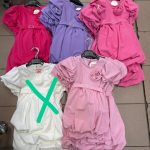 Sukienki DZIECIĘCA size 4-14 lat_ paczka 6szt _1 kolor 3323935