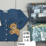 Swetry DZIECIĘCA size 1-5 lat_ paczka 4szt _1 kolor 3323944