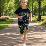 Komplety DZIECIĘCA size 3-8 lat _ paczka 5szt _1 kolor 3323965