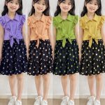 Komplety DZIECIĘCA size 3-10 lat _ paczka 5szt _1 kolor 3323969