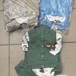 Komplety DZIECIĘCA size 6-12 m _ paczka 6szt _1 kolor