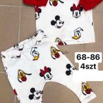 Komplety DZIECIĘCA size 68-86 _ paczka 4szt _1 kolor 1360553
