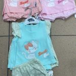Komplety DZIECIĘCA size 9-18 m _ paczka 6szt _1 kolor 1360564