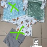 Komplety DZIECIĘCA size 6-24 m _ paczka 5szt _1 kolor 1360570