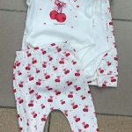 Komplety DZIECIĘCA size 3-9 m _ paczka 6szt _1 kolor 1360588